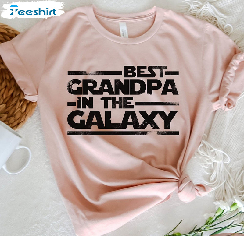 Vintage Best Grandpa In The Galaxy Disney Shirt