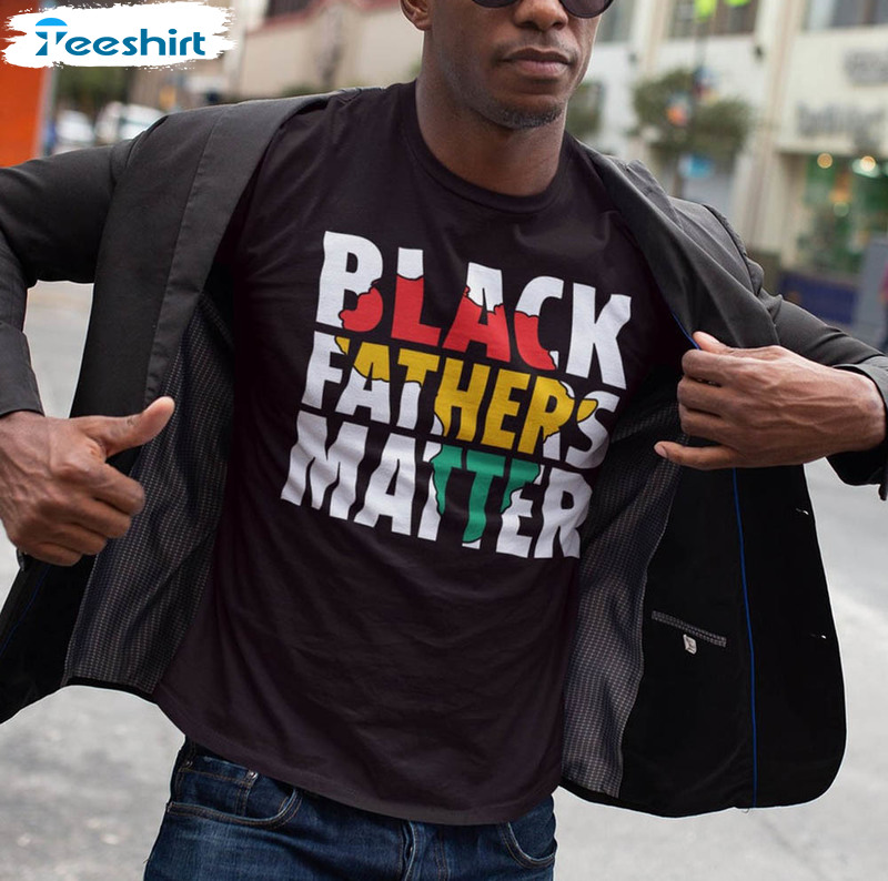 Black Fathers Matter Black Dads Rock Shirt