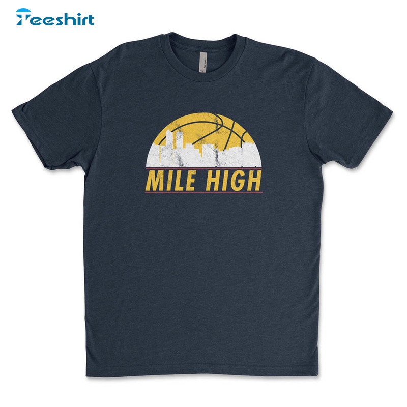 Denver Nuggets Mile High Basketball Shirt