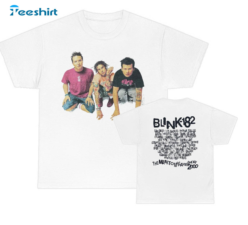 Blink 182 The Mark Tom And Travis Show 2000 Shirt