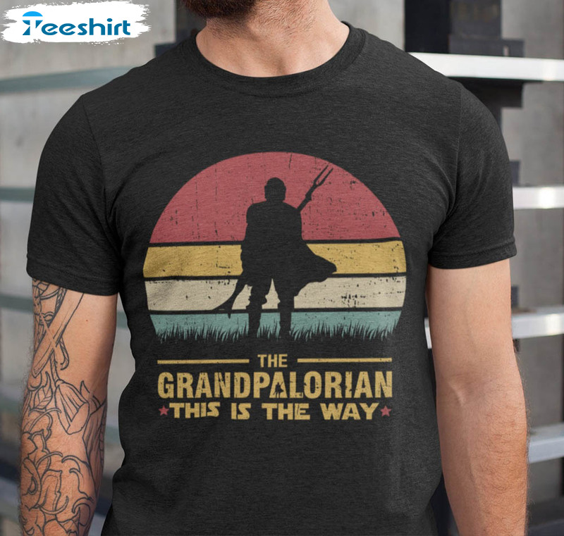 The Grandpalorian This Is The Way Funny Disney Shirt