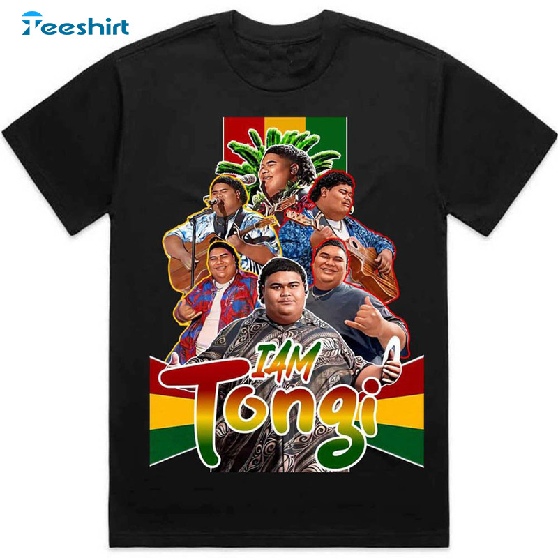 Iam Tongi Singer Mahalo Shirt