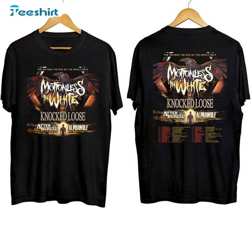 Motionless In White The Touring The End Of The World Tour Shirt