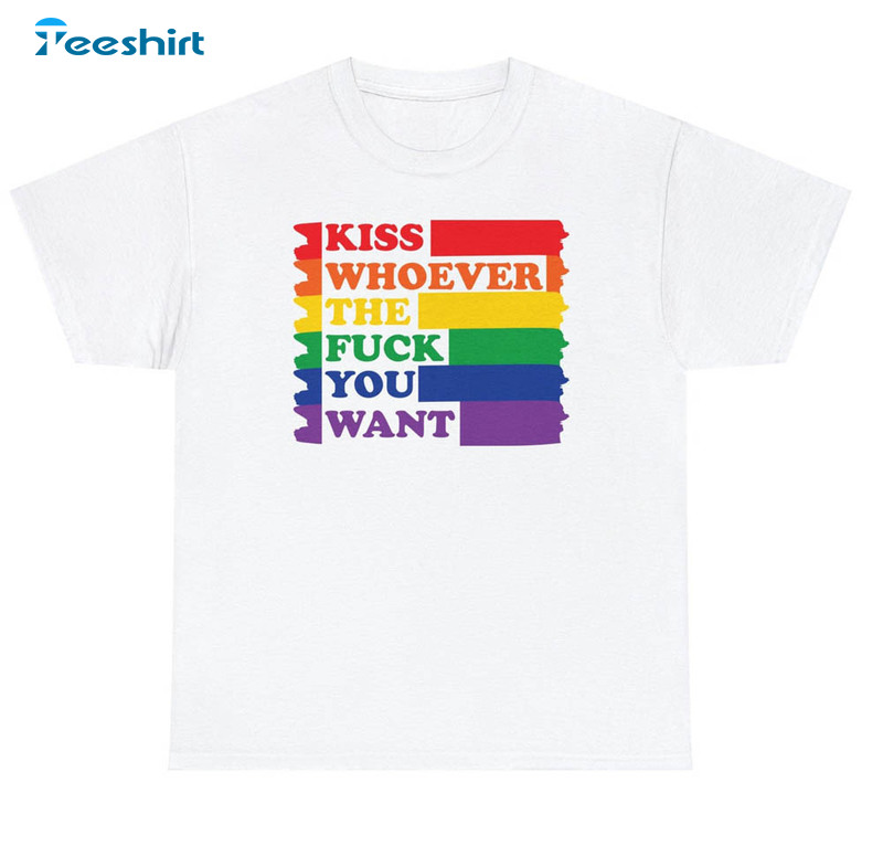 Love Whoever The F You Want Lgbtq Shirt