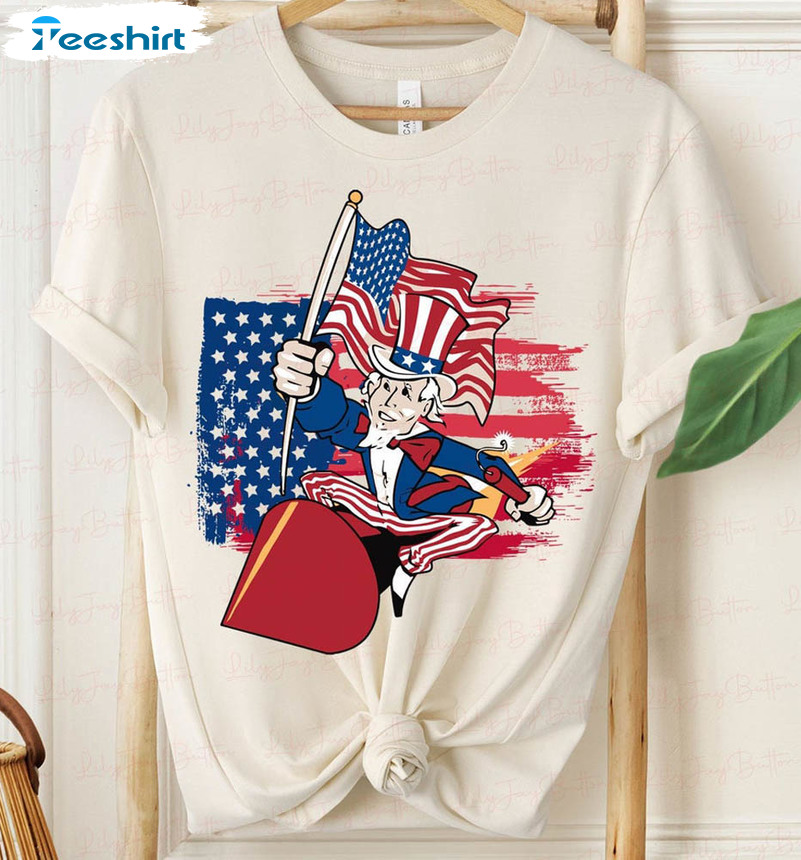 4th Of July Uncle Sam Independence Day Shirt