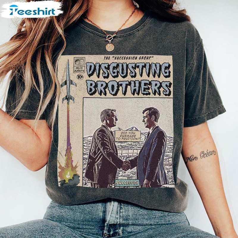 The Disgusting Brothers Book Art Succession Movie Shirt