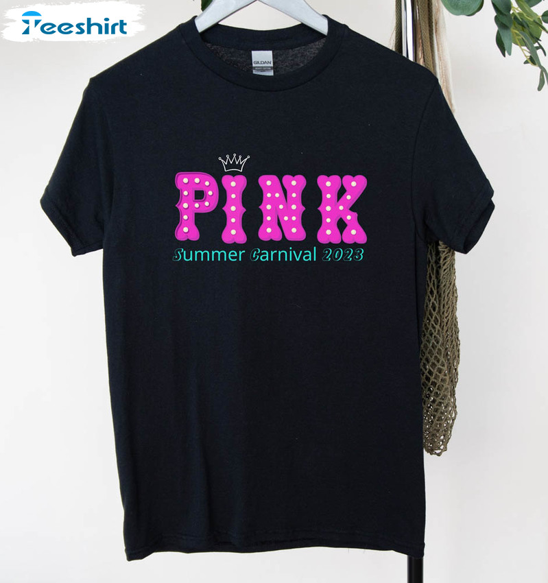 Pink Summer Carnival Concert Tour 2023 Music Shirt