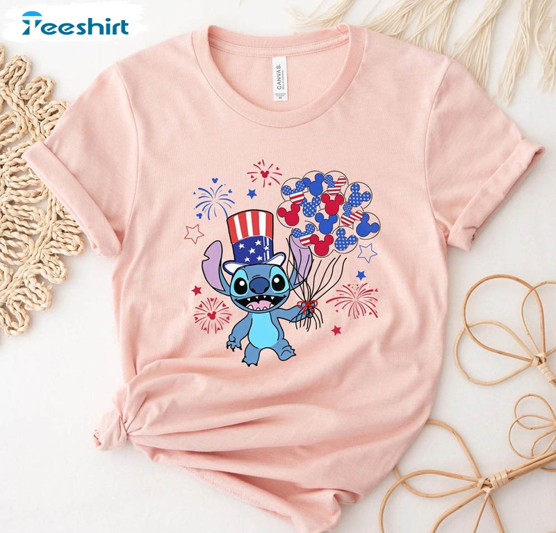 Stitch 4th Of July Disney Patriotic Shirt