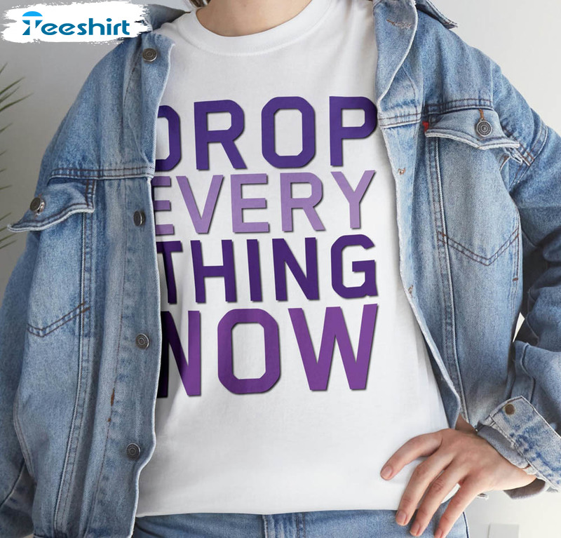 Drop Everything Now Swifties Vintage Shirt