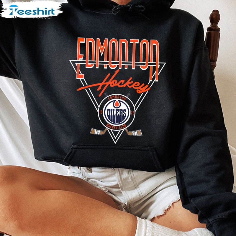 Edmonton Oilers Logo Est 1971 Vintage Shirt, Edmonton Oilers Gift
