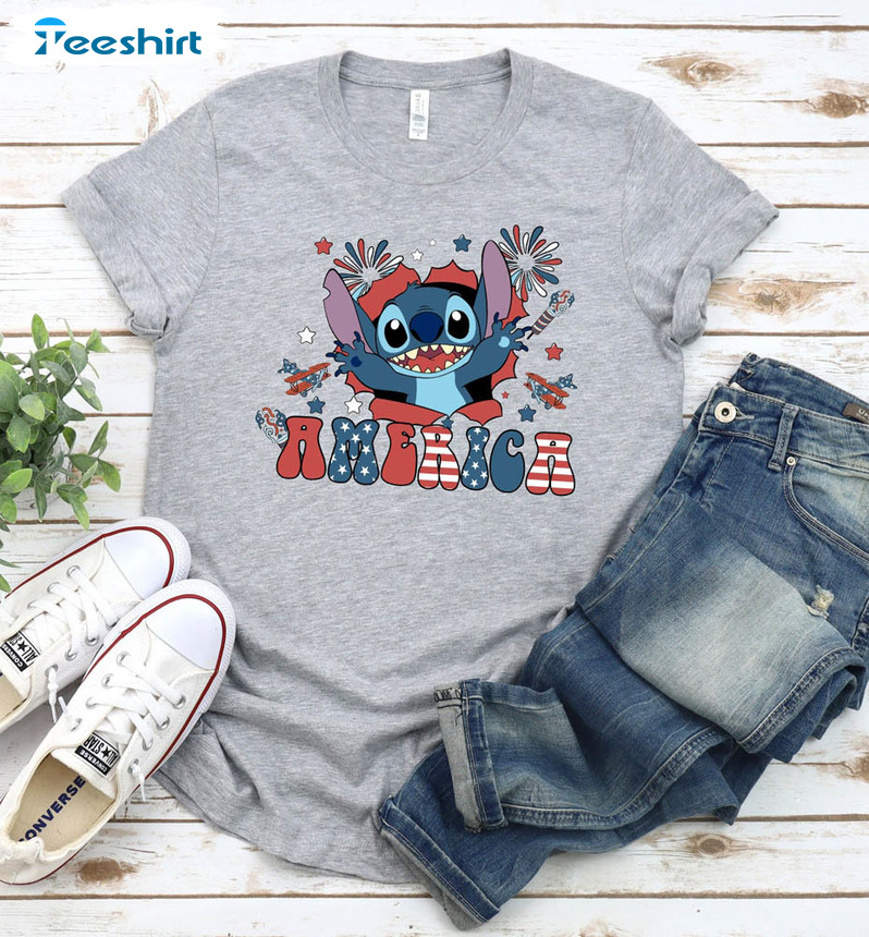 Stitch 4th Of July Disney Independence Day Shirt