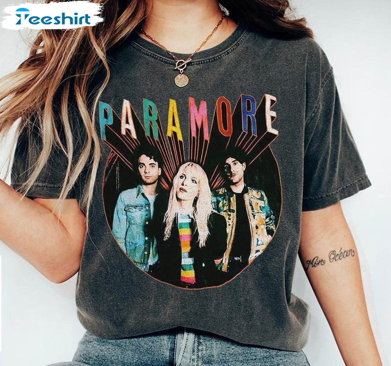 Paramore Tour 2023 Rock Band Music Concert Shirt