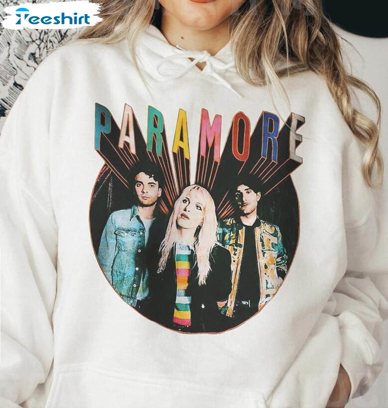Rock Band 2023 Paramore Music Tour T Shirt - Teeholly