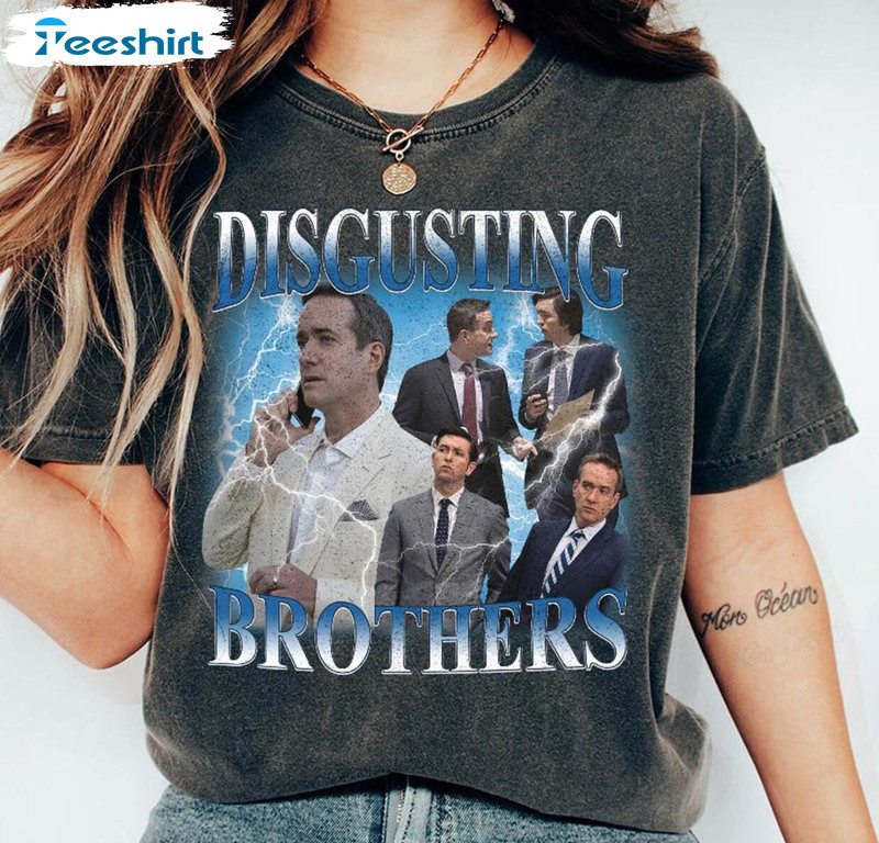 Disgusting Brothers Movie Waystar Royco Connor Roy Tom And Greg Cousin Shirt