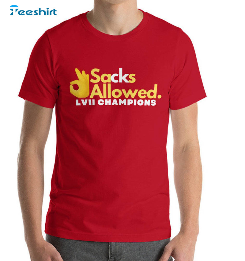 Zero Sacks Allowed Kansas City Chiefs Shirt