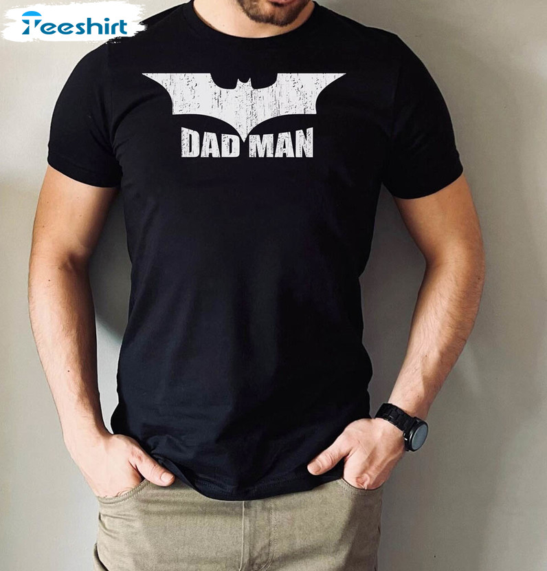 Dadman Superhero Shirt For Best Dad