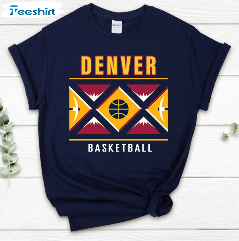Vintage Denver Basketball Team Shirt