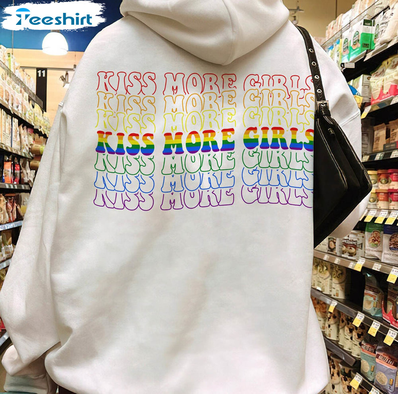 Lgbtq Kiss More Girls Gay Pride Shirt