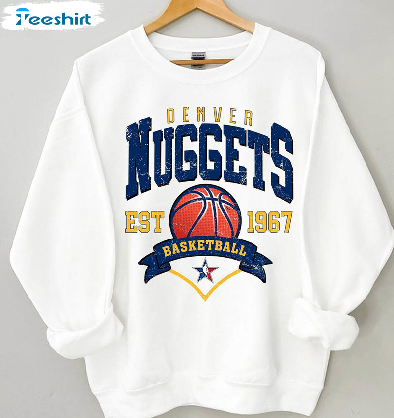 Denver Nuggets EST 1967 Basketball Shirt