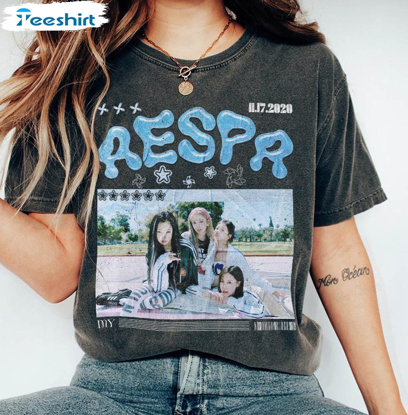 Aespa Kpop My World Album Shirt