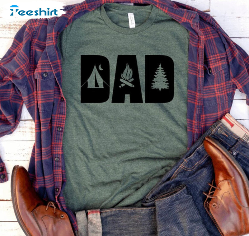 Limited Dad Camping Shirt For Dad