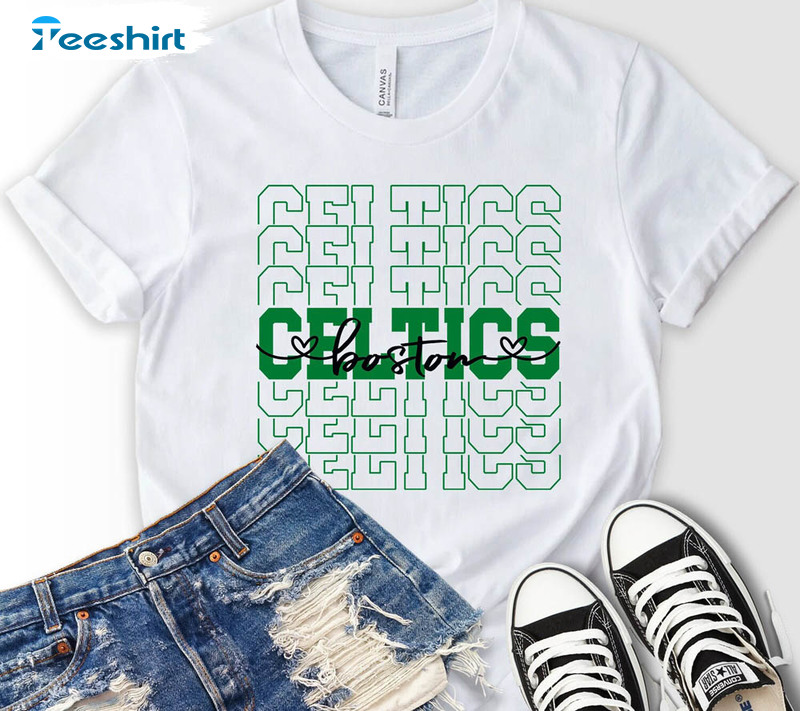 Celtics Basketball Retro Shirt For Women Men And Kids