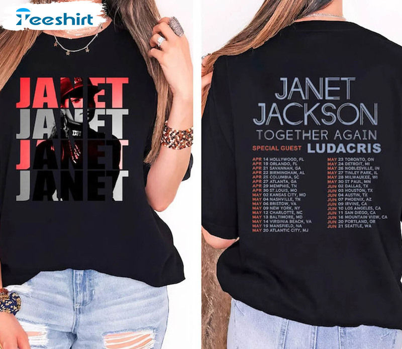 Janet Jackson Tour 2023 Vintage Shirt For Everyone