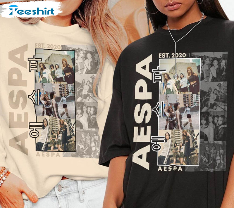 Aespa Kpop My World Album Shirt