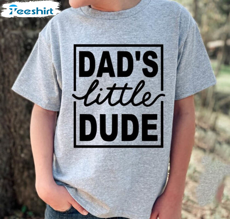 Dad's Little Dude Rabbit Shirt