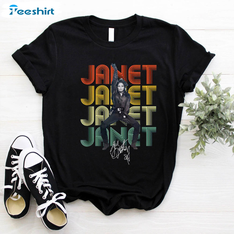 Limited Janet Jackson Music Tour 2023 Shirt