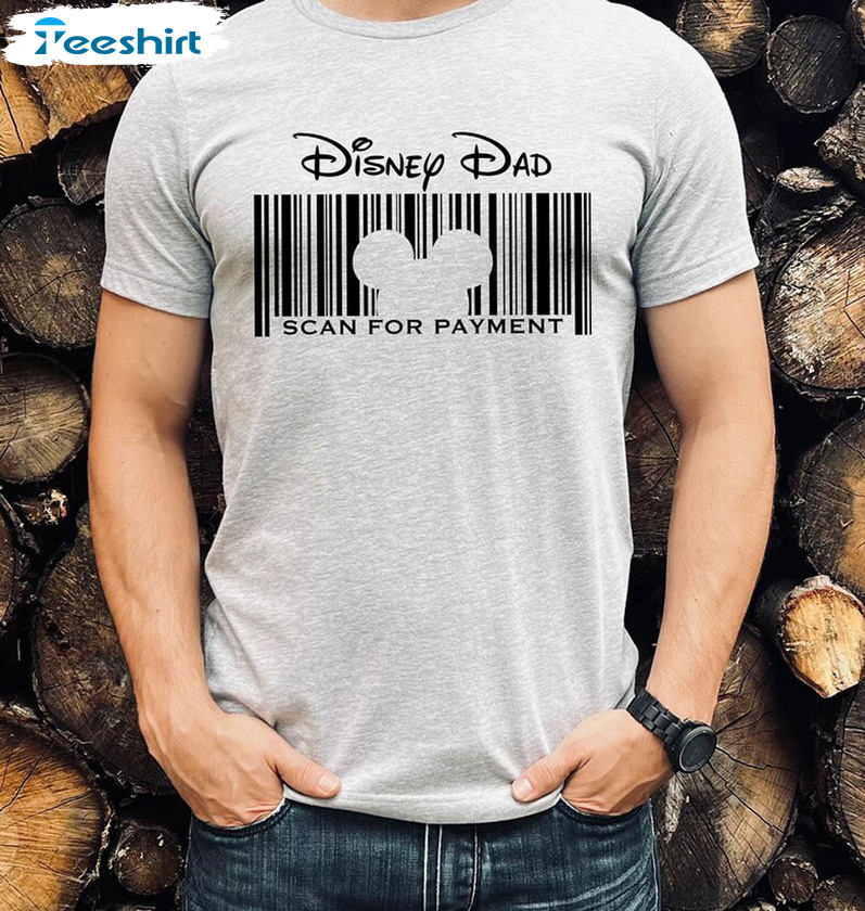 Disney Dad Scan For Payment Family Trip Shirt
