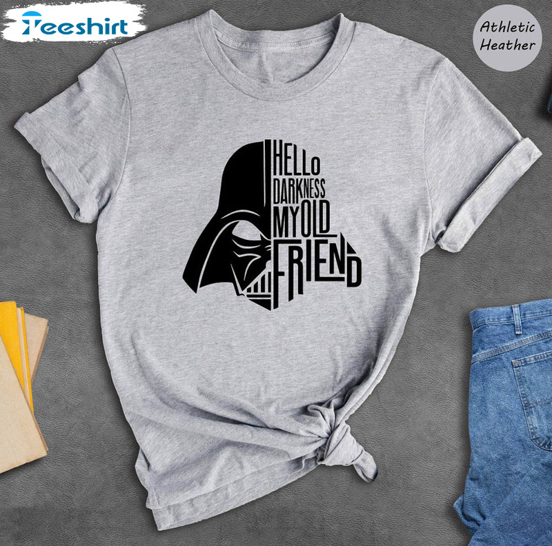 Hello Darkness My Old Friend Darth Vader Shirt