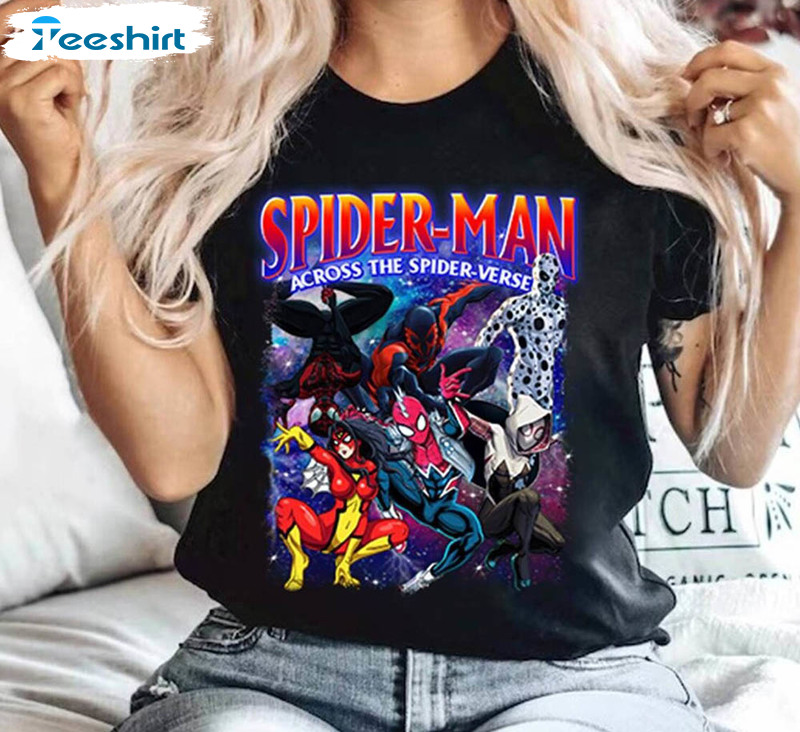 Spider Man Across The Spider Verse Funny Shirt