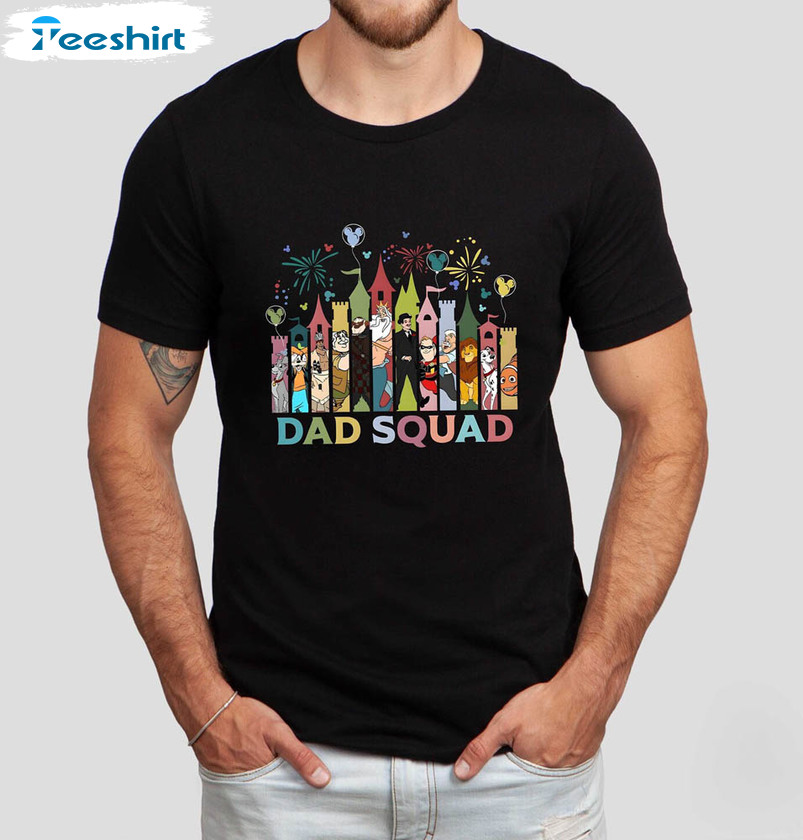 Disney Dad Squad Funny Shirt