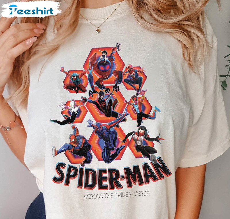 Spider Man Across The Spider Verse All Spider Shirt