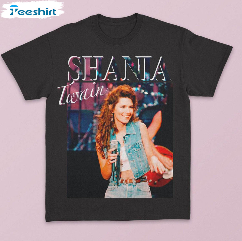 Shania Twain Singer Music Shirt