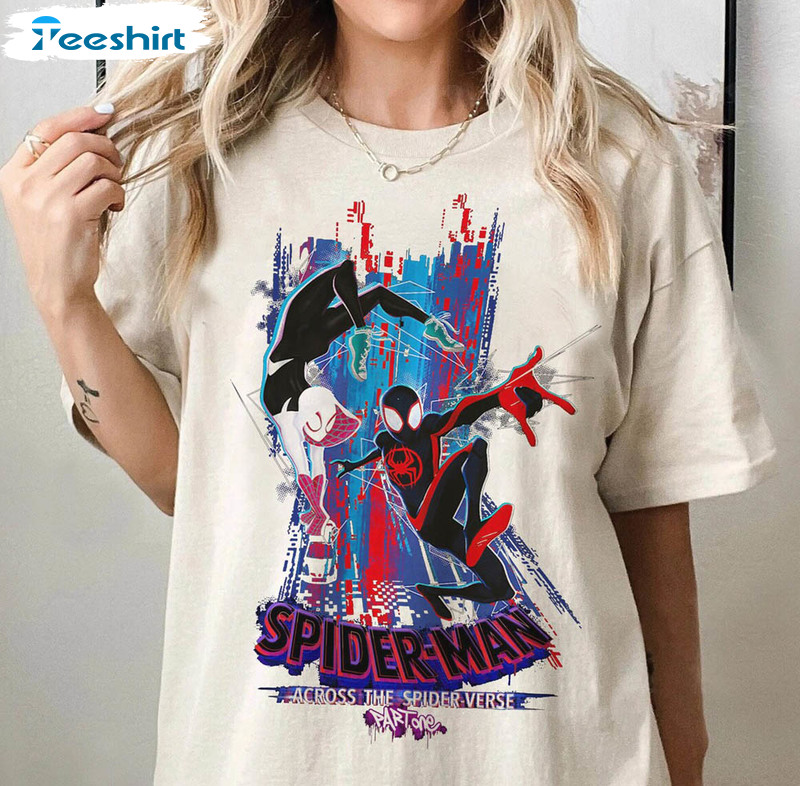Miles Morales Spider Man Across The Spider Verse Groovy Shirt