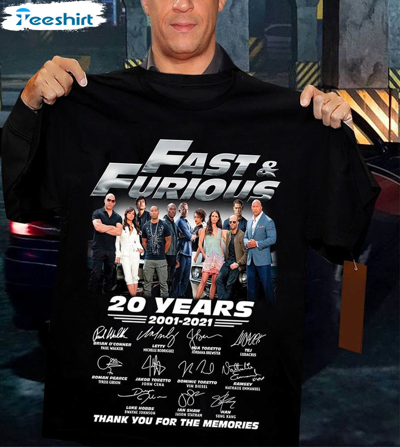 Fast And Furious Movies Vintage Shirt For Fan