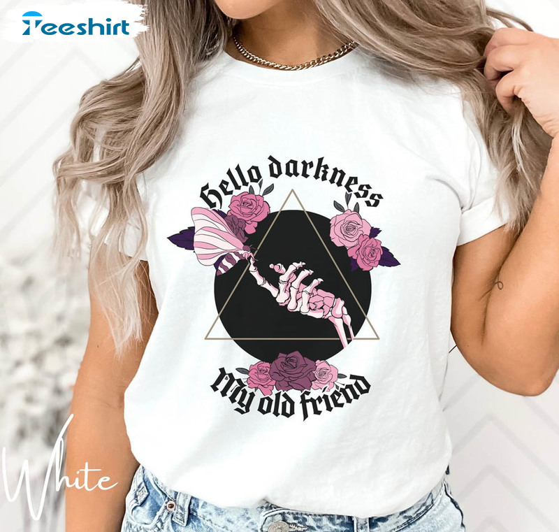 Hello Darkness My Old Friend Witchy Woman Shirt