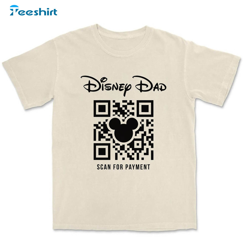 Retro Disney Dad Scan For Payment Shirt