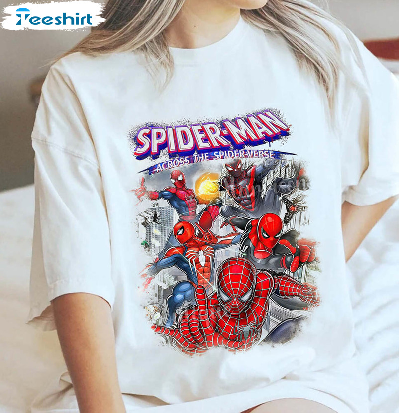 Vintage Across The Spider Verse Limited Shirt