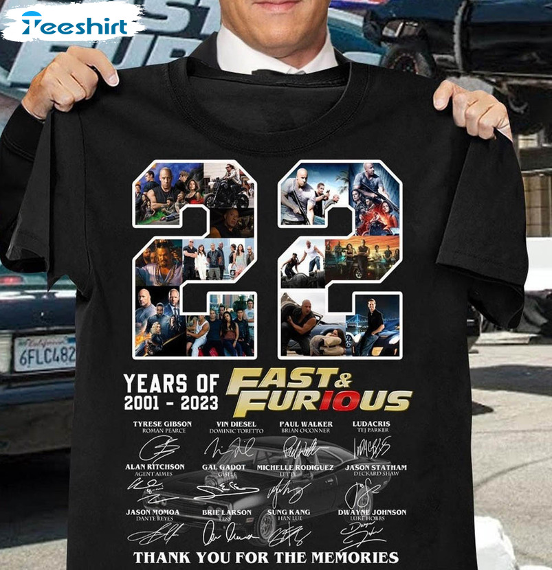 Fast And Furious Vin Diesel Trendy Shirt