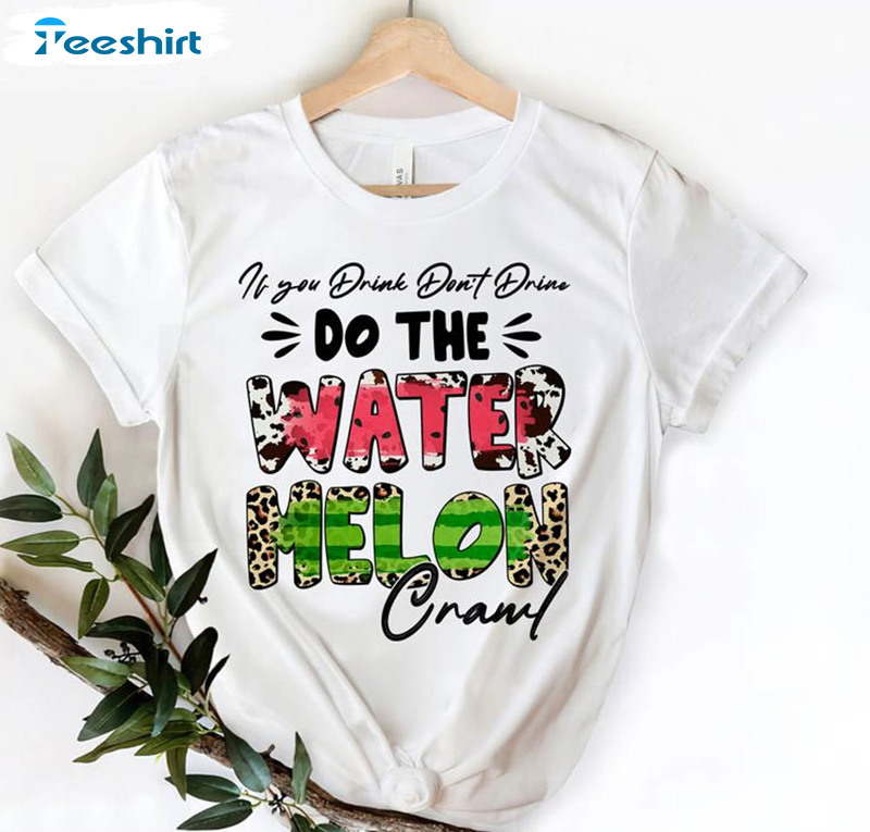 Do The Watermelon Crawl Bleached Shirt