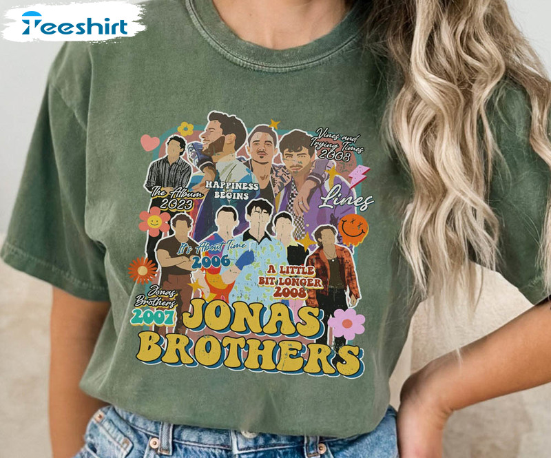 Jonas Brothers Music Tour Retro Shirt