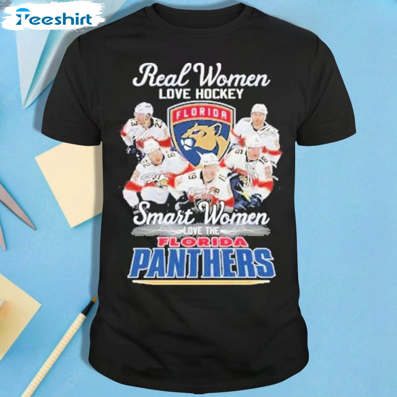 The Florida Panthers Real Women Love Hockey Shirt