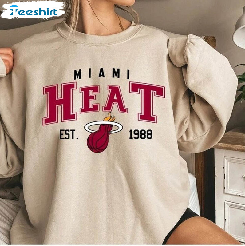 Nba Miami Heat Est 1988 Logo Trendy Shirt