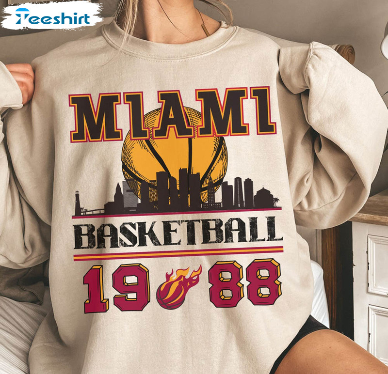 Vintage Miami Heat Basketball Shirt