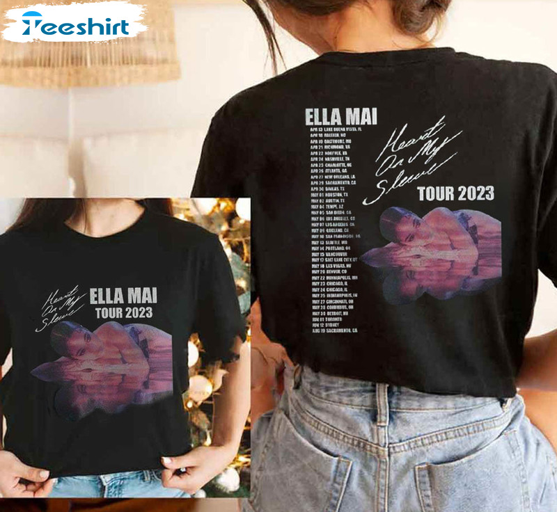 Limited Ella Mai The Heart On My Sleeve Tour Shirt