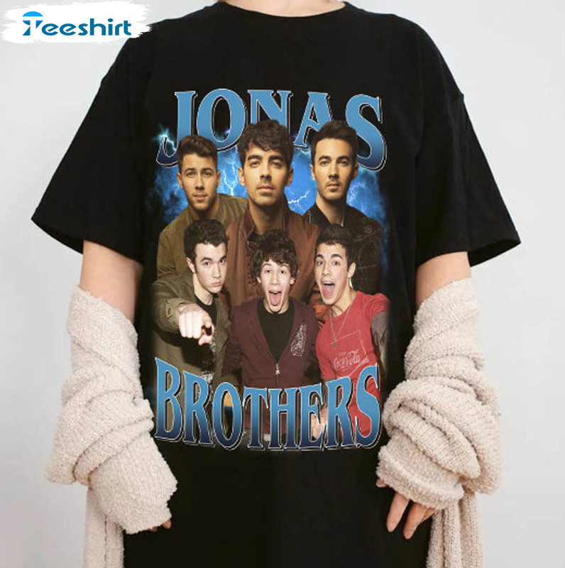 Jonas Brothers Nick Joe Kevin Jonas Retro Shirt