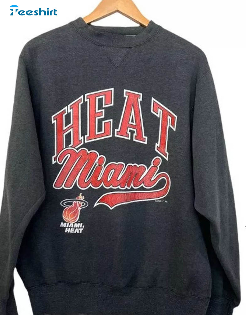 Vintage Nba Miami Heat Est 1988 Logo Shirt